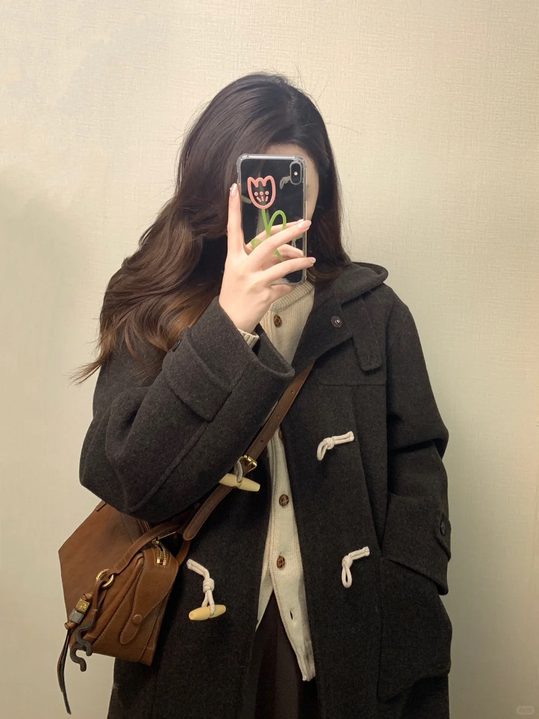 舒适的色彩搭配 复古乖巧的一套