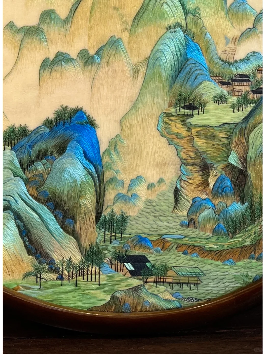 镇店之宝，用苏绣临摹出的千里江山图