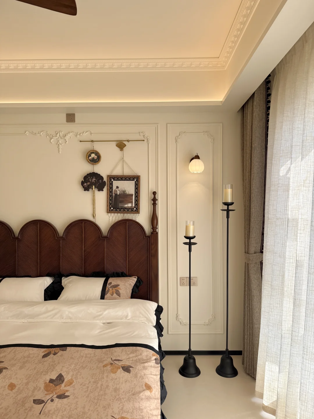 中古风卧室布置,谁懂,这个氛围感绝了?……