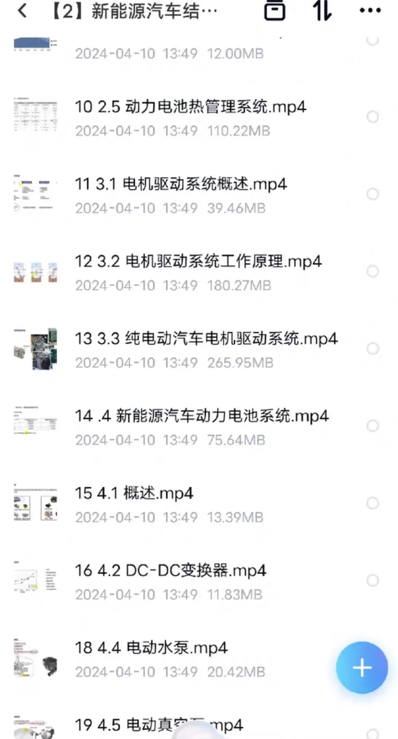 新能源汽车结构与原理 视频电子版