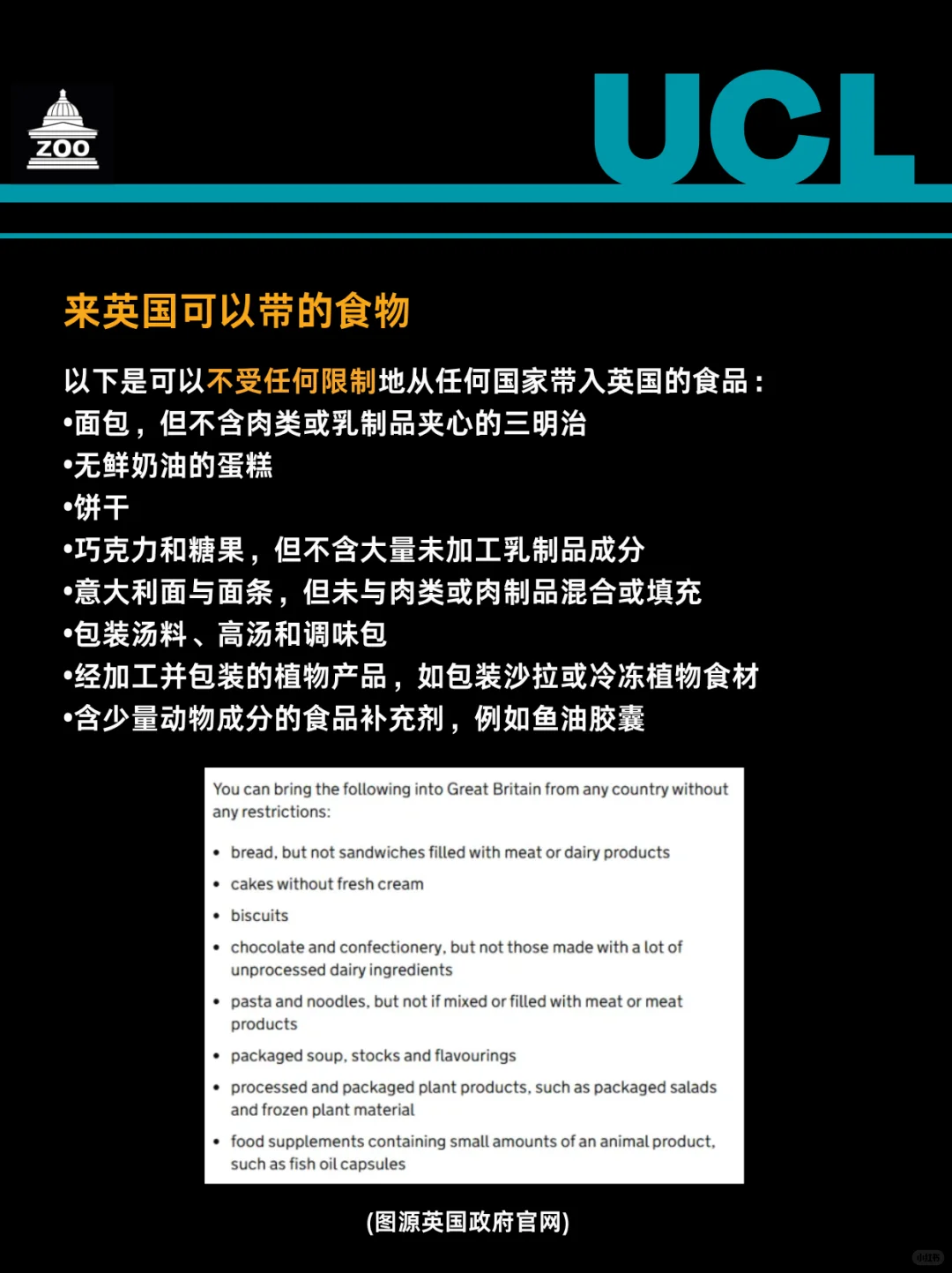 入境英国禁带食物药品盘点+处方药携带指南