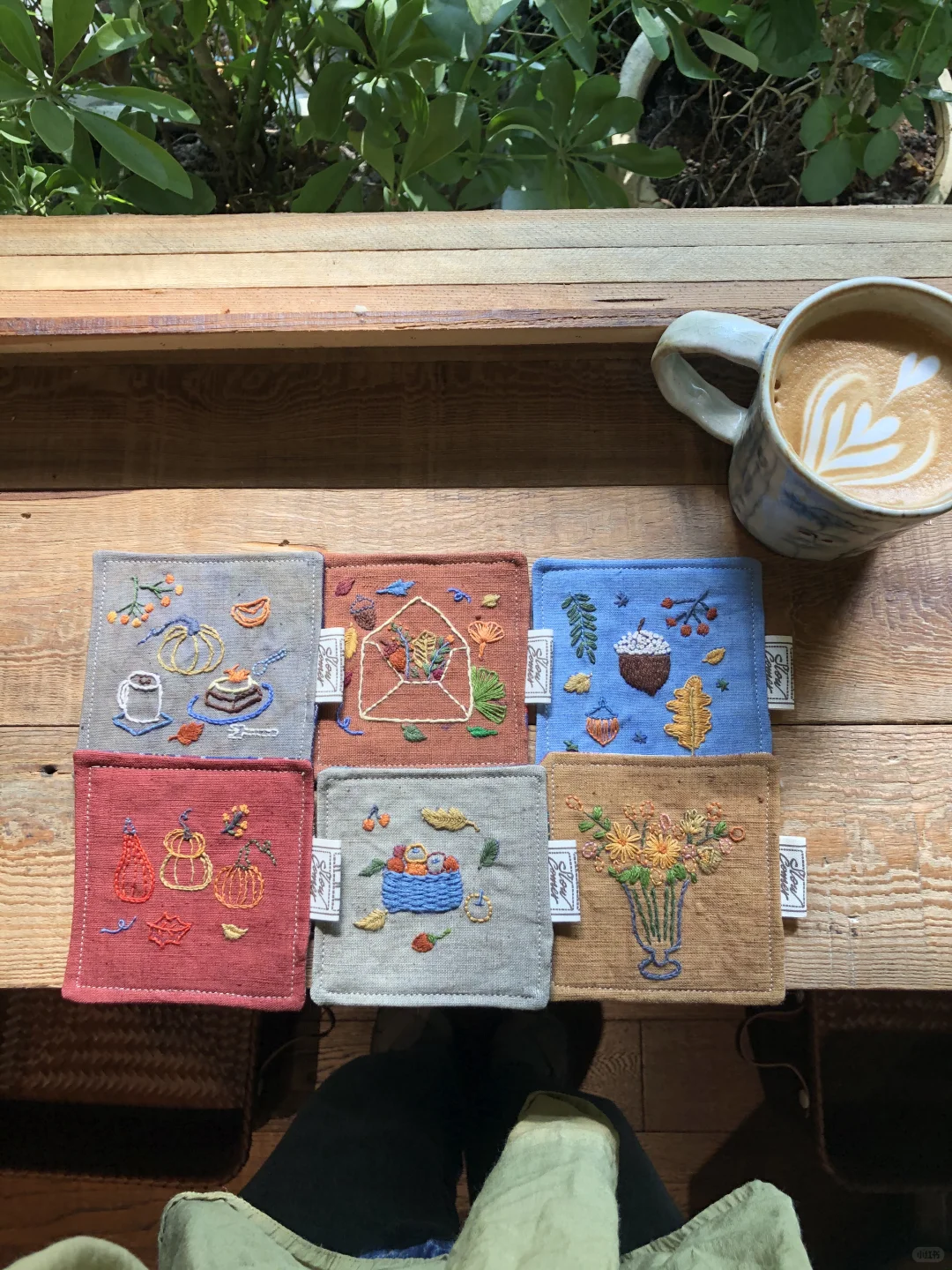 秋日的手工刺绣?教程版