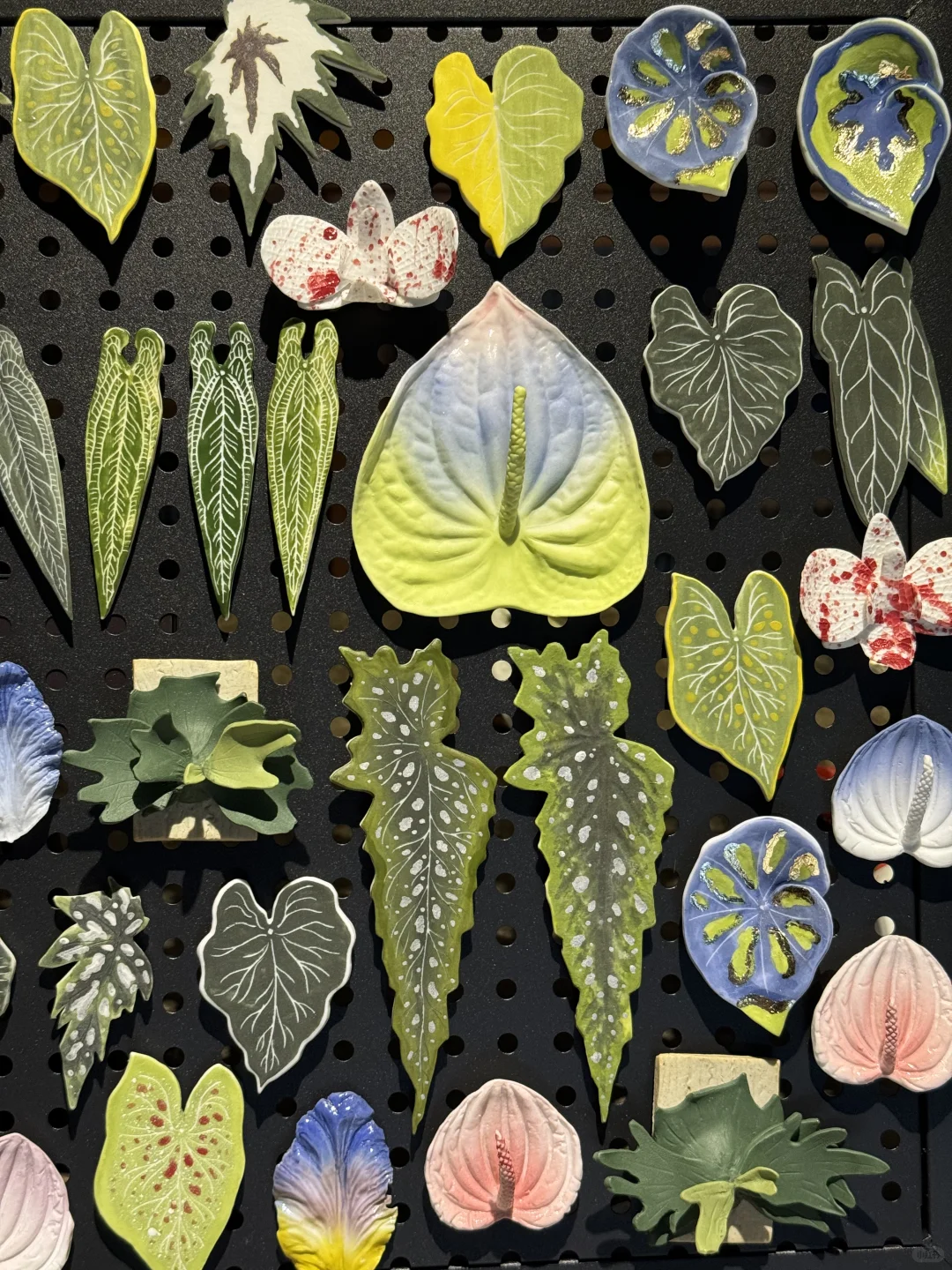 你见过用陶瓷做的叶子吗?