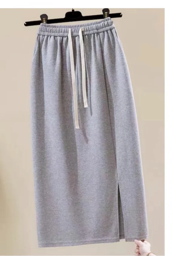 a字卫衣半身裙裁剪图