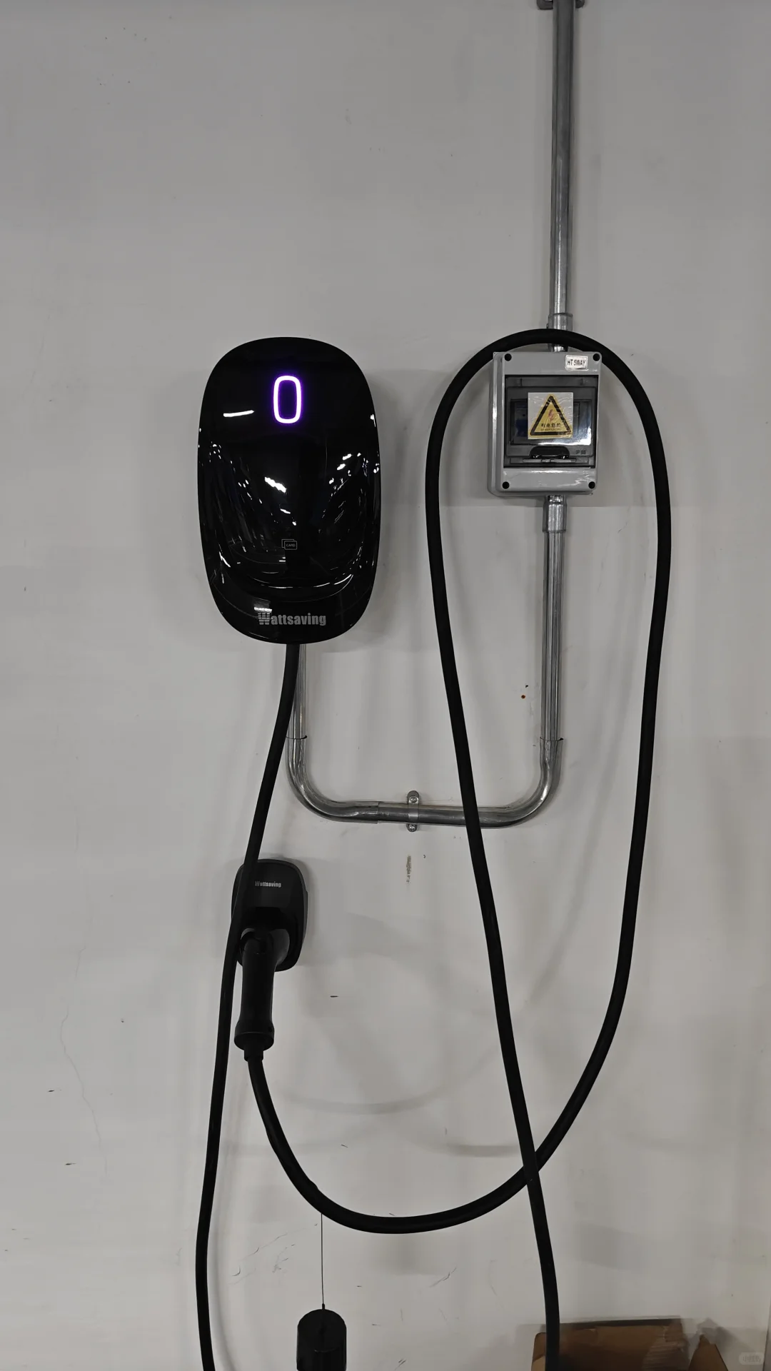 晒晒Wattsaving能效电气家用充电桩品质