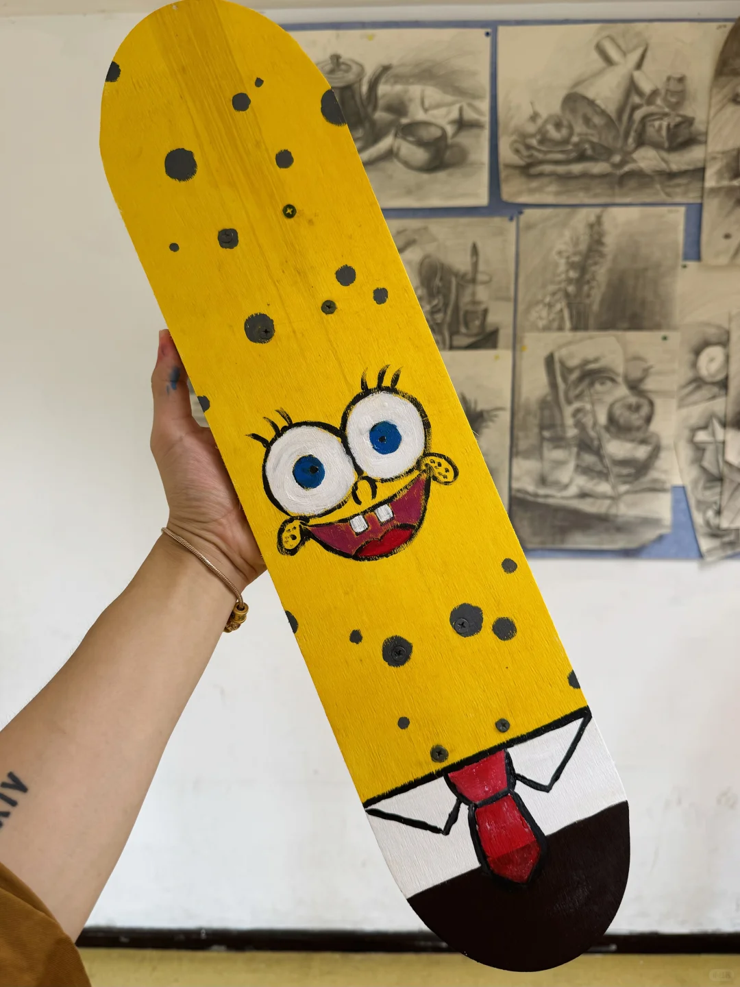 沙龙日记〔滑板彩绘〕