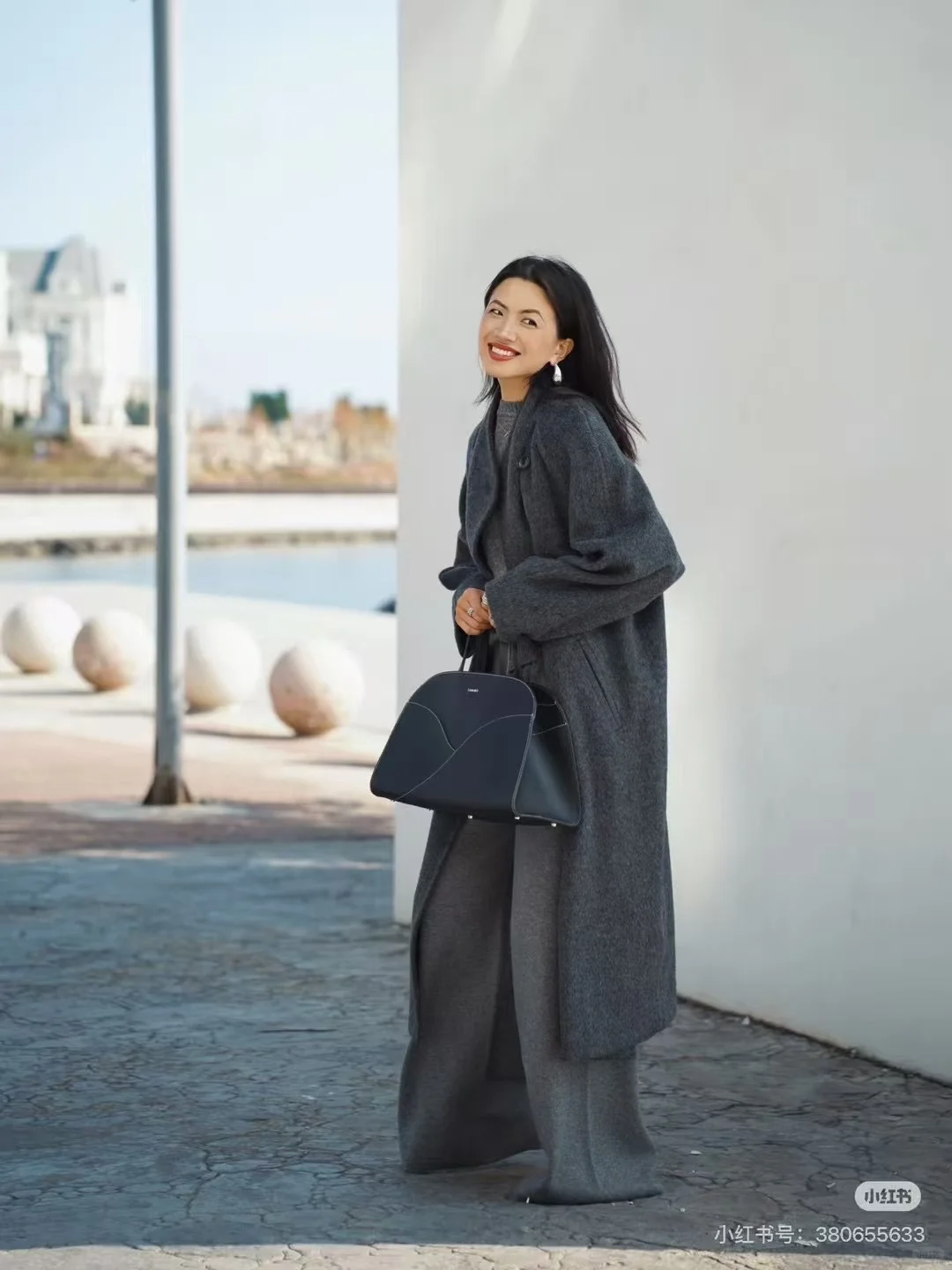 Dior 630g 深花灰色 100%纯羊绒