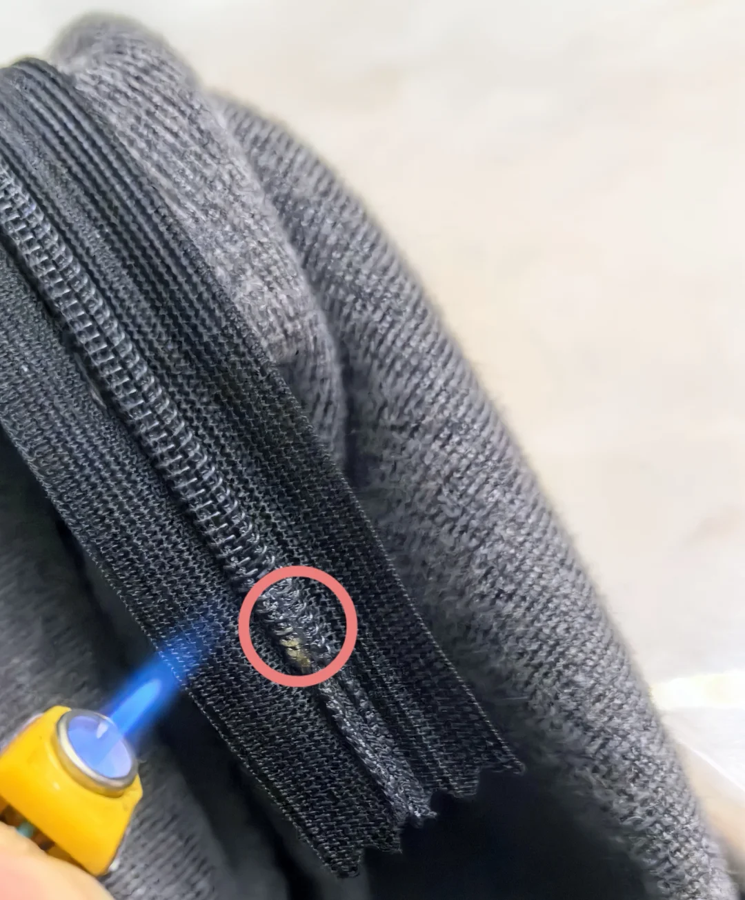 隐形拉链开裂修复