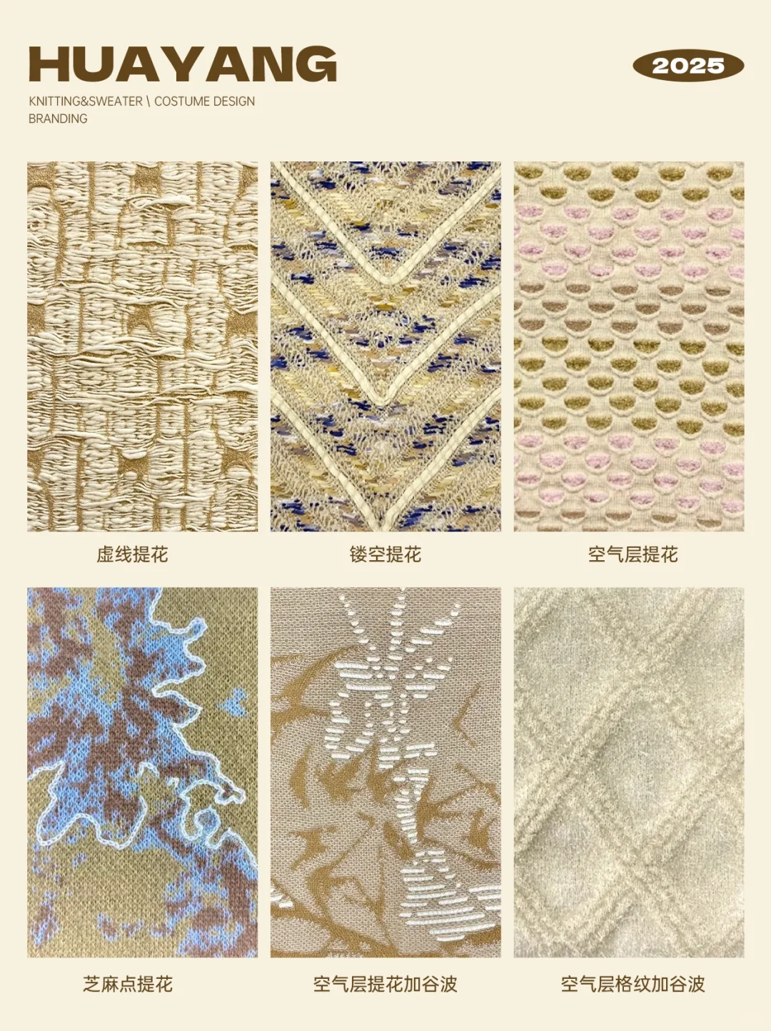 ✨2025ss针织花型图典曝光!