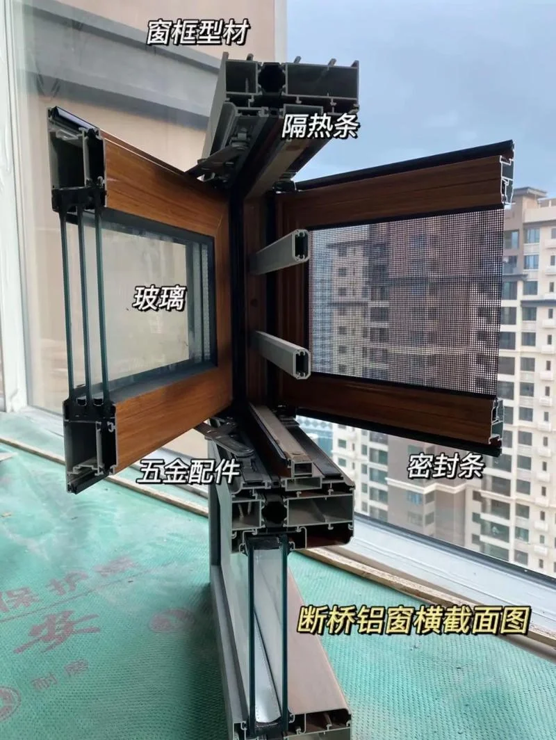 材料篇三 : 断桥铝门窗