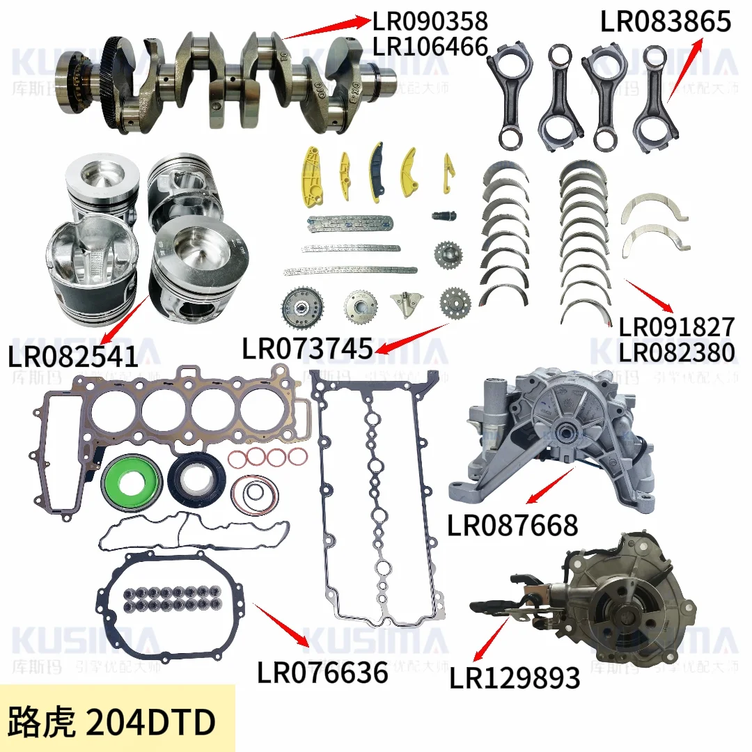 路虎发动机配件合集