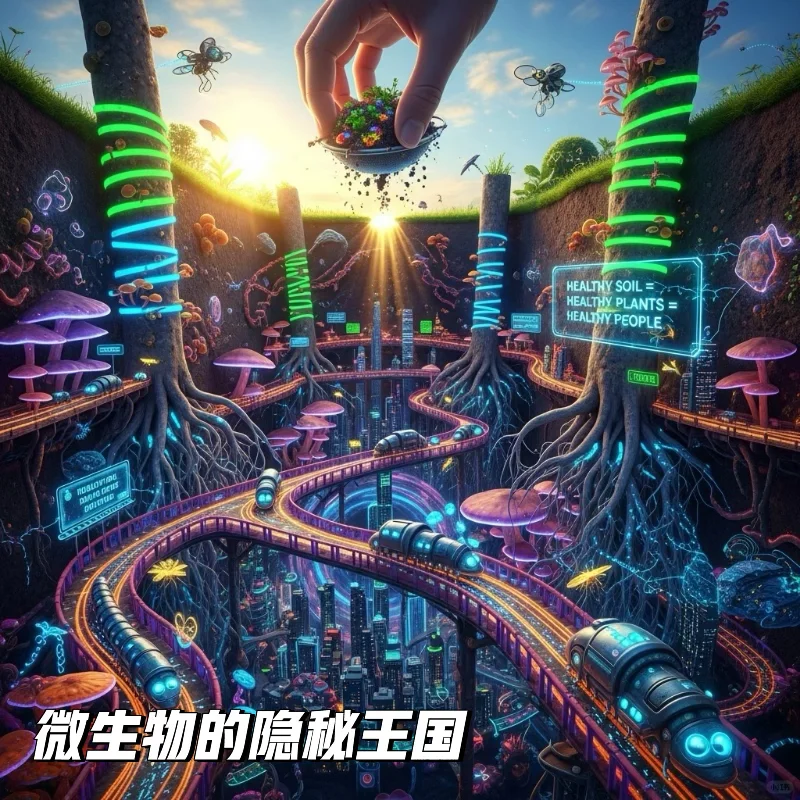 你以为那只是泥土，其实那是生命的城市