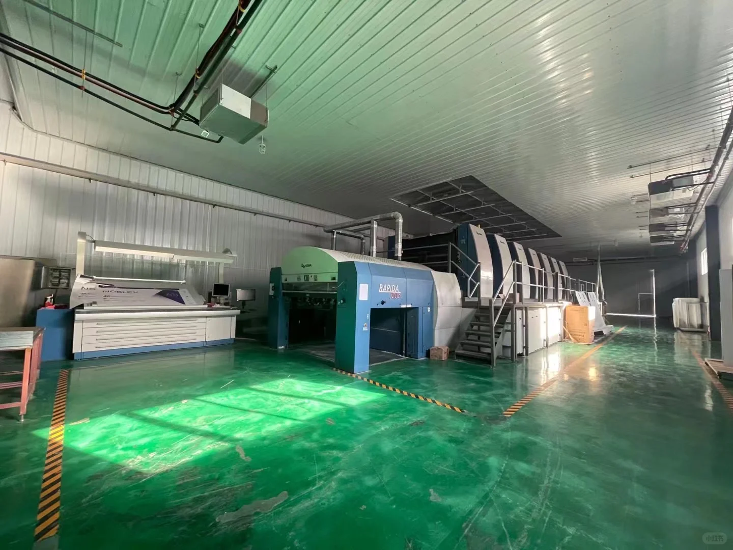 世界最大胶印机落户我厂-廊坊丰彩印刷