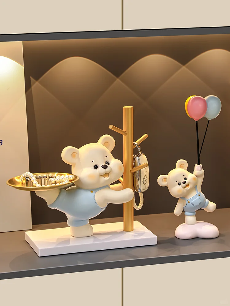 ??哇.入户可爱的钥匙收纳摆件?