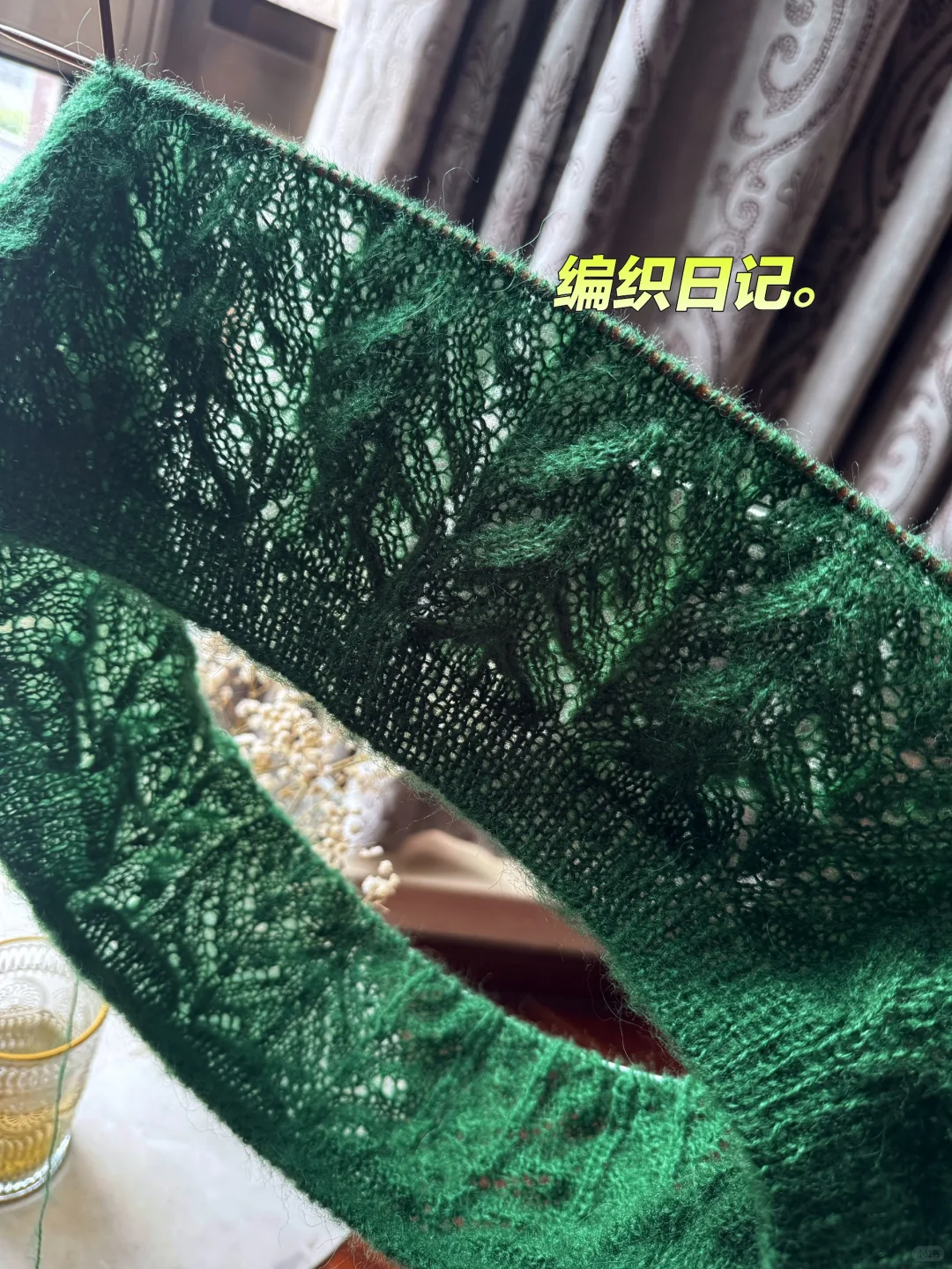 镂空花样编织，薄薄软软的（附花样图解）