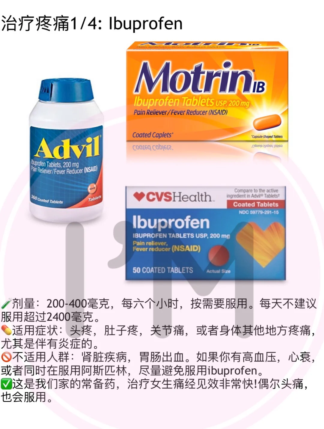 在美留学，生活或旅行，非处方药你要知道1️⃣