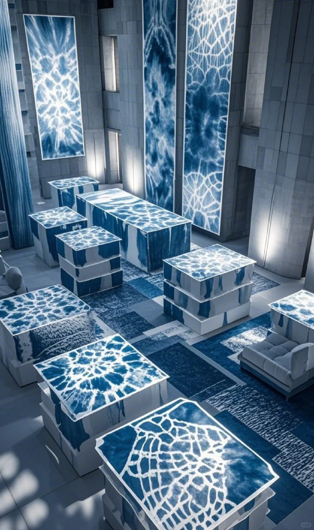 当扎染艺术碰上空间美学