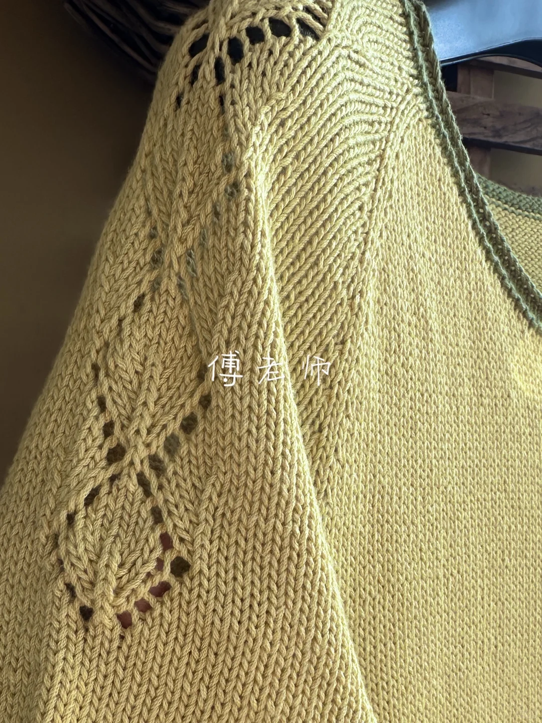 简单随意短袖衫编织