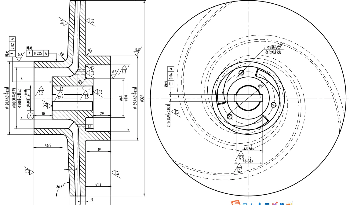 马氏体不锈钢熔盐泵叶轮新品采样后续200吨