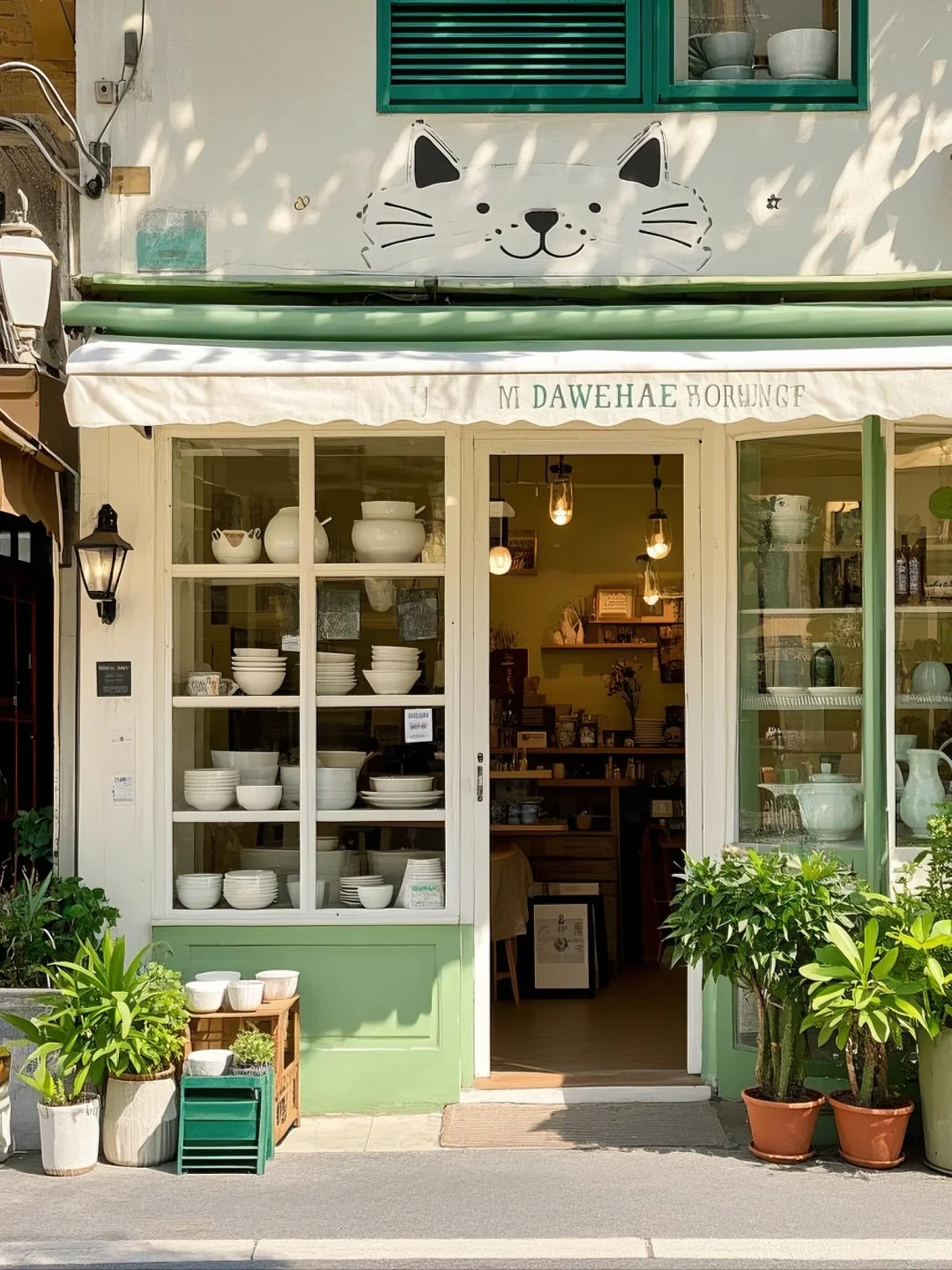 猫咪陶瓷店设计，好治愈啊！