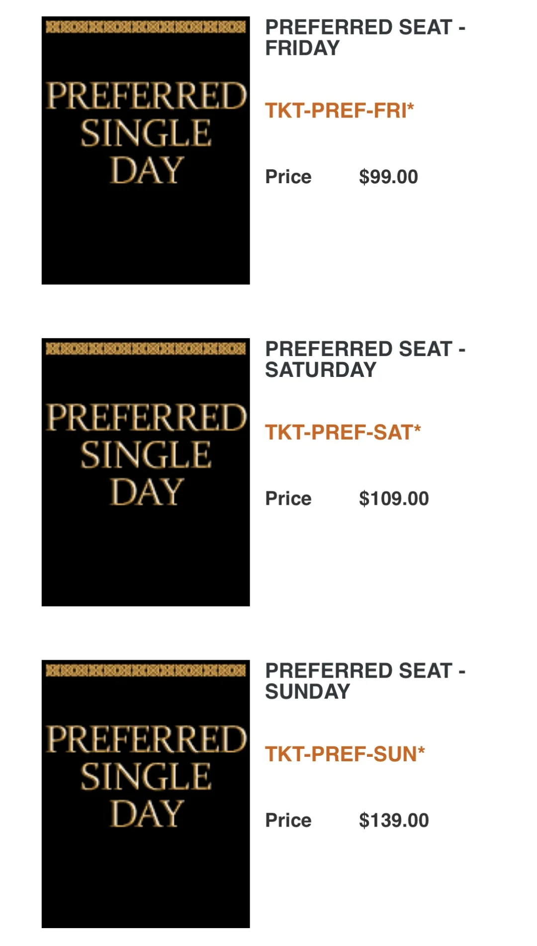 SPN见面会美国CreationCon票类型简介