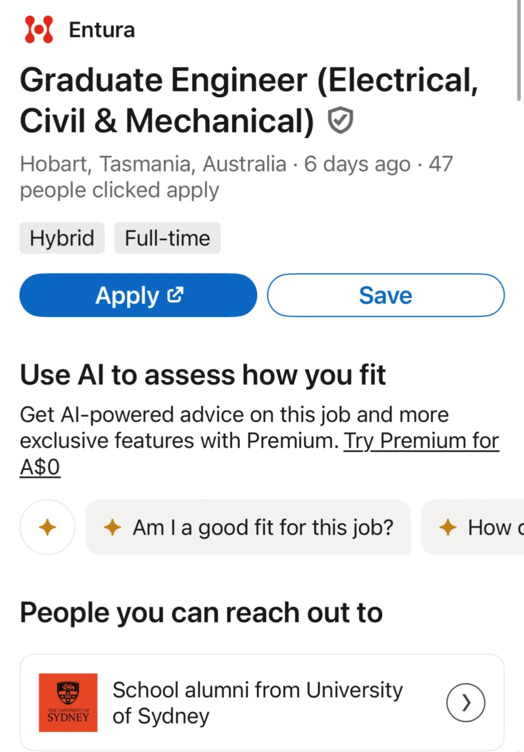 三月澳洲电气工程管培开放申请