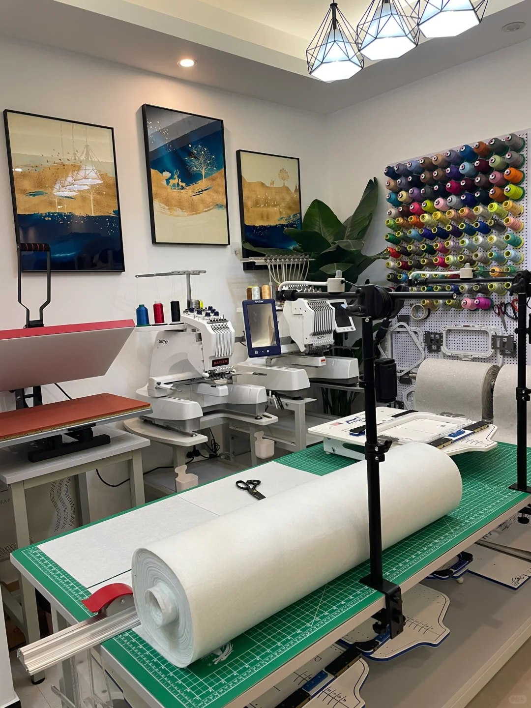 我的刺绣工作室升级完成啦！