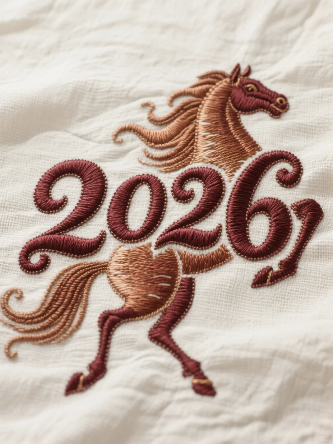 Logo 设计｜2026 马刺绣
