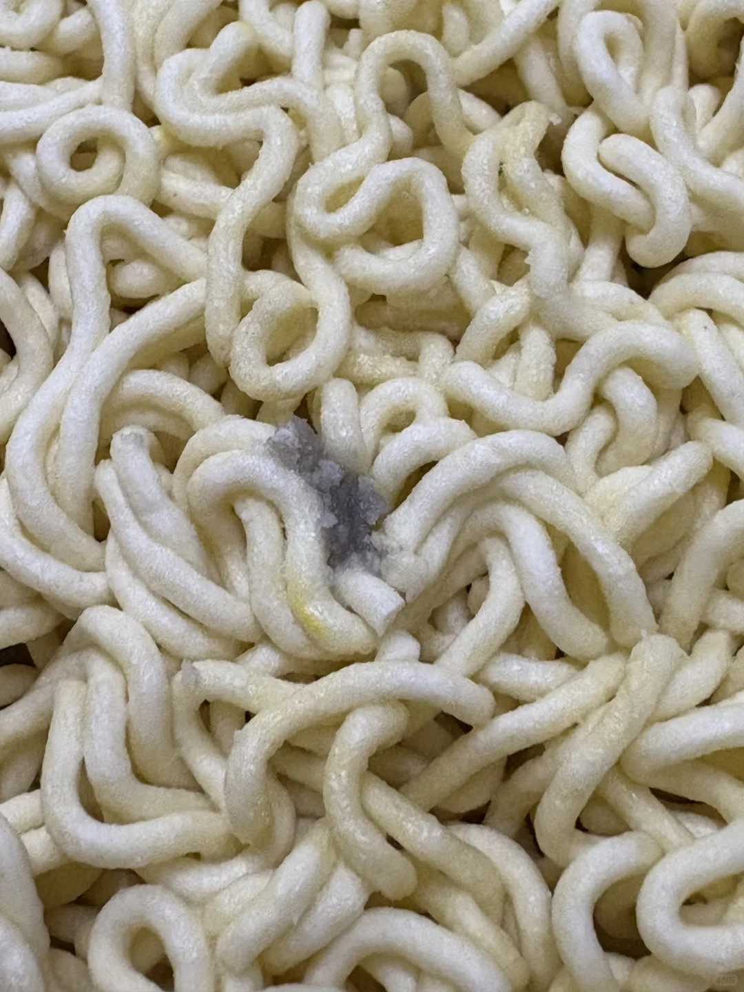 震惊·某知名方便面竟出现霉菌
