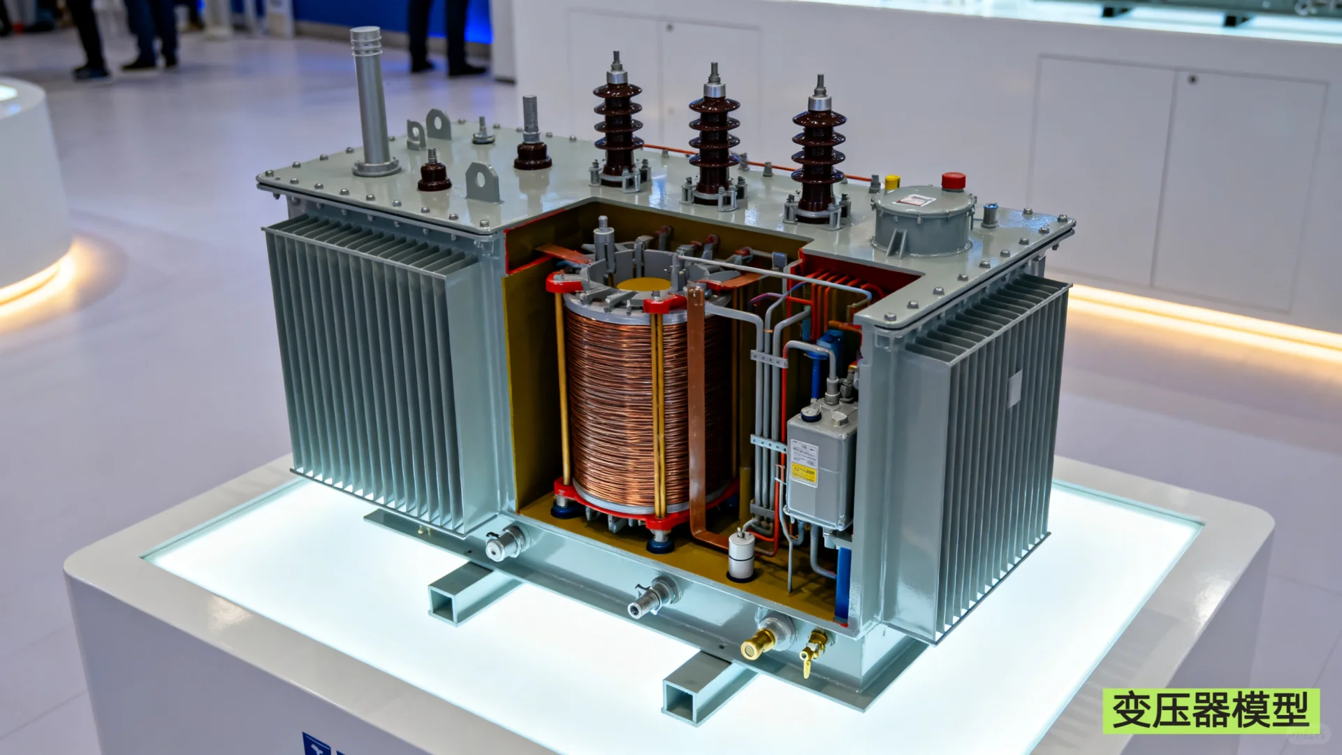 一镜到底：通过模型来了解变压器的构成～