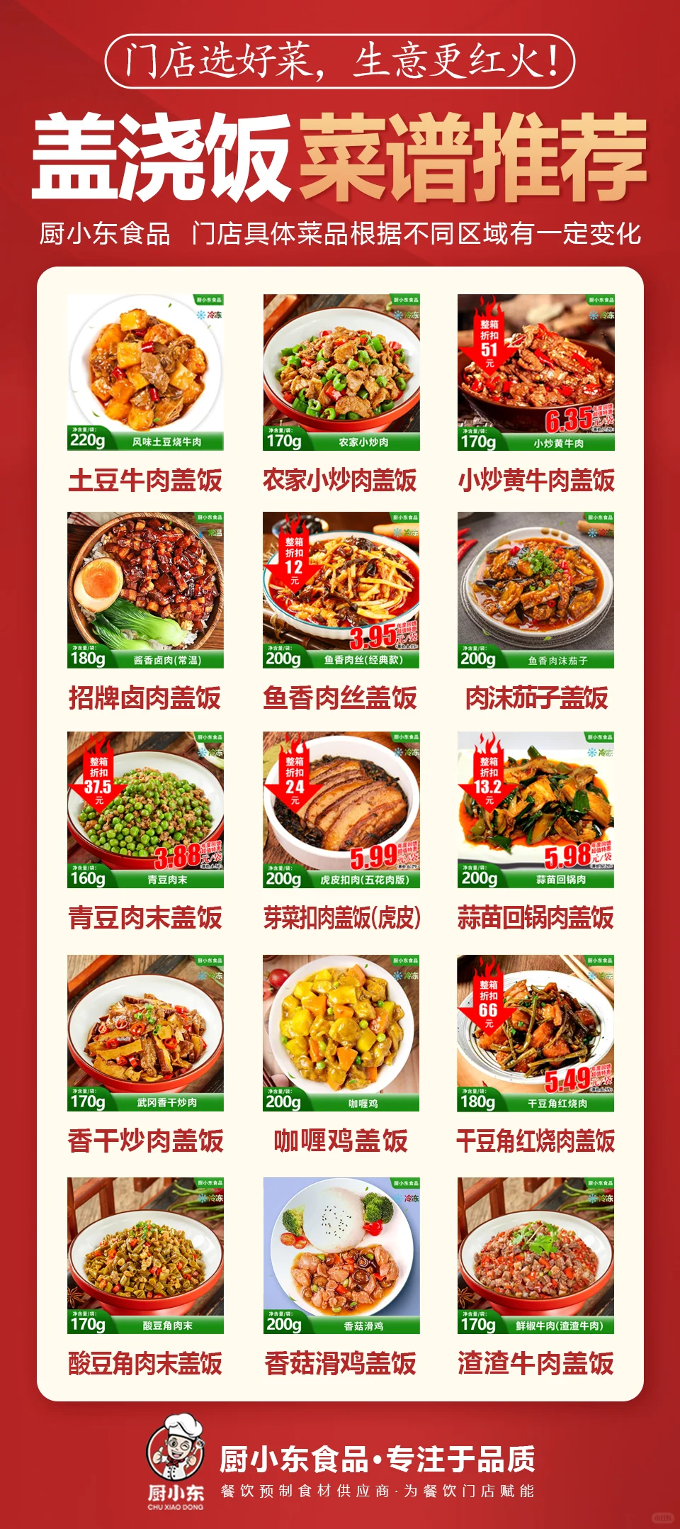 预制菜工厂批发