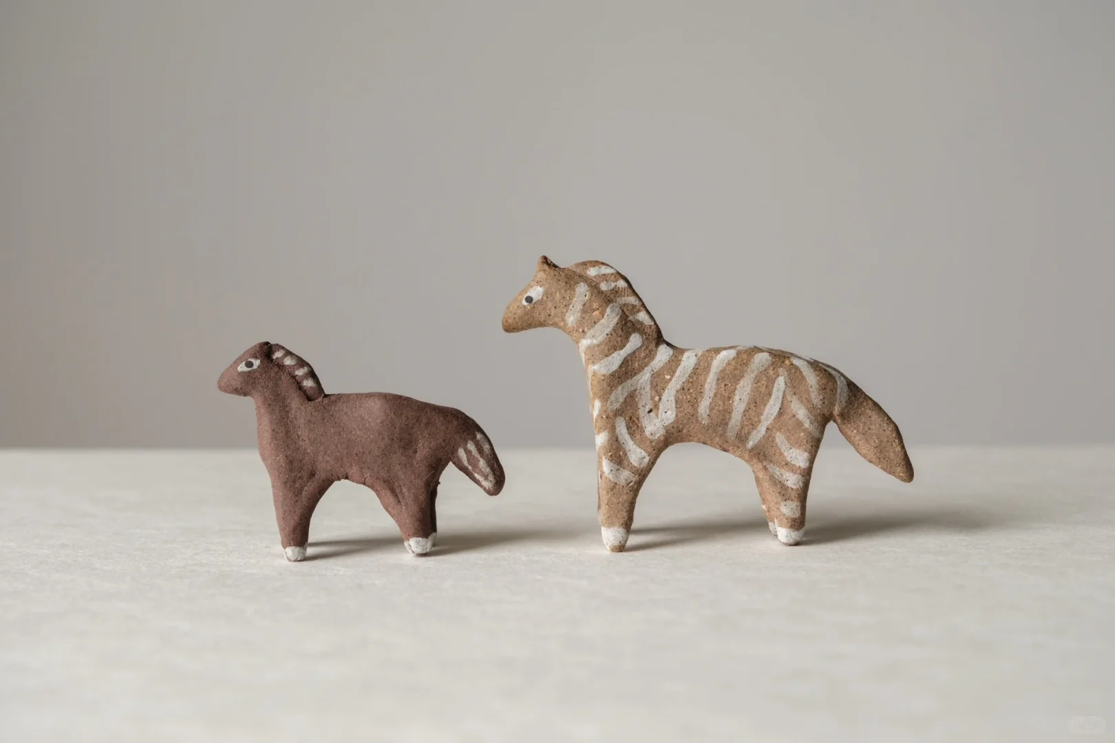 捏一堆动物陪着我｜雕塑作品分享