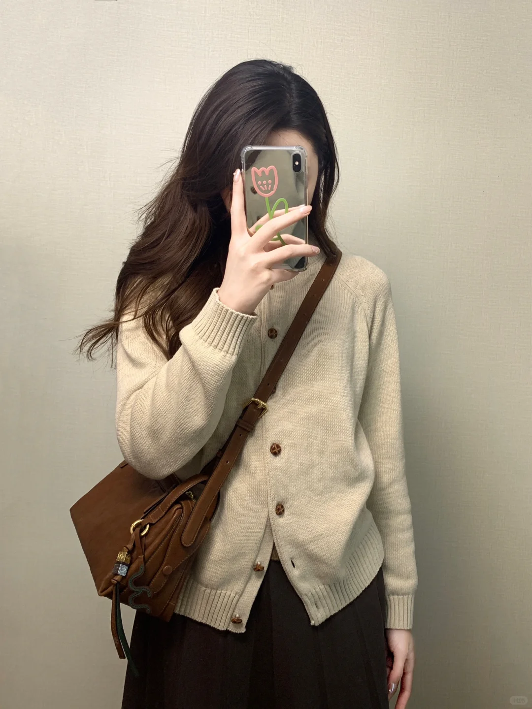 舒适的色彩搭配 复古乖巧的一套