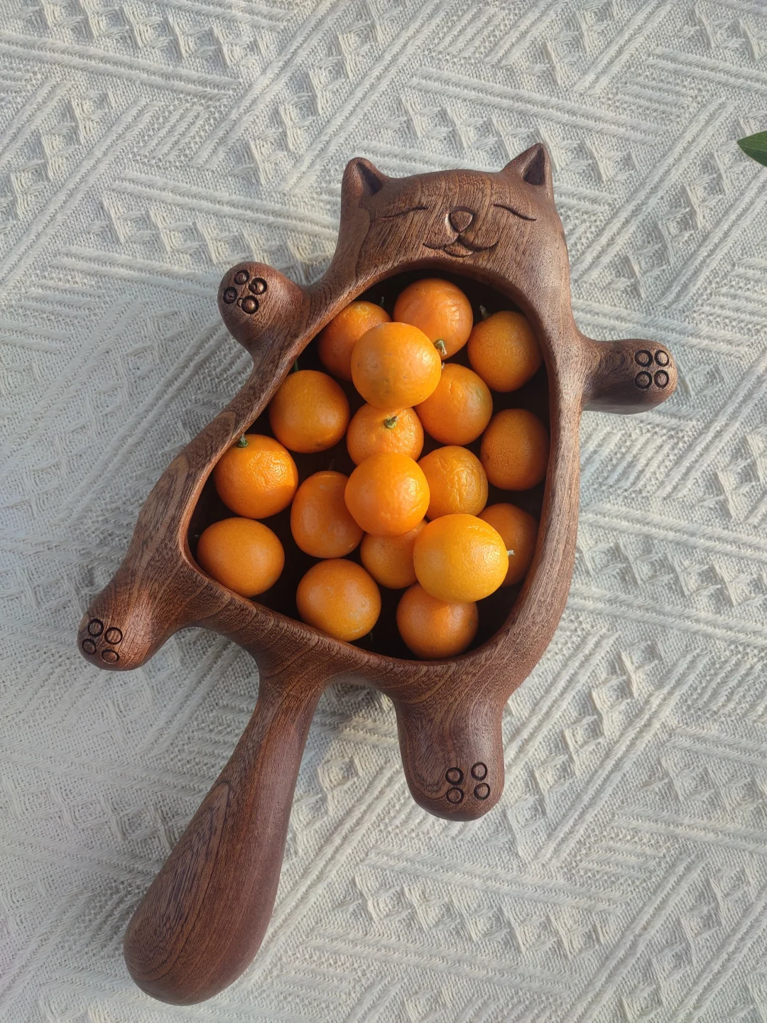 ?被这只木质“小懒猫”拿捏住了