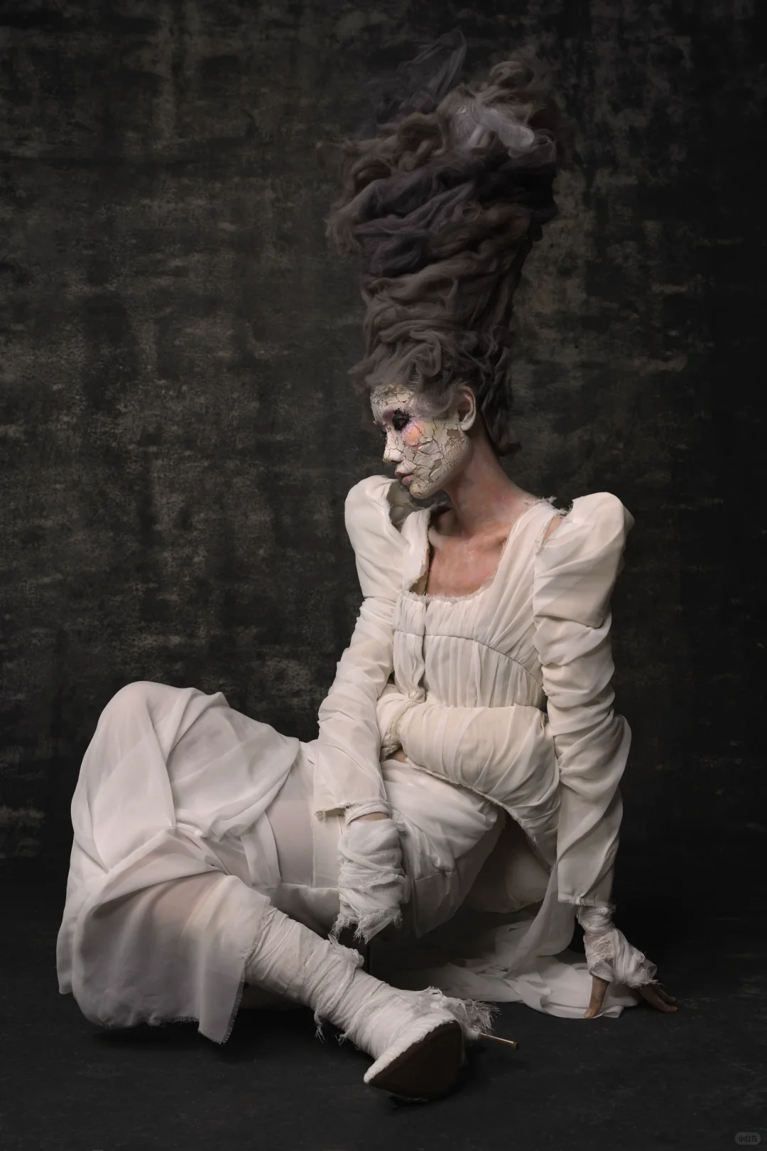 致敬 Galliano，造型结束了，角色还没醒