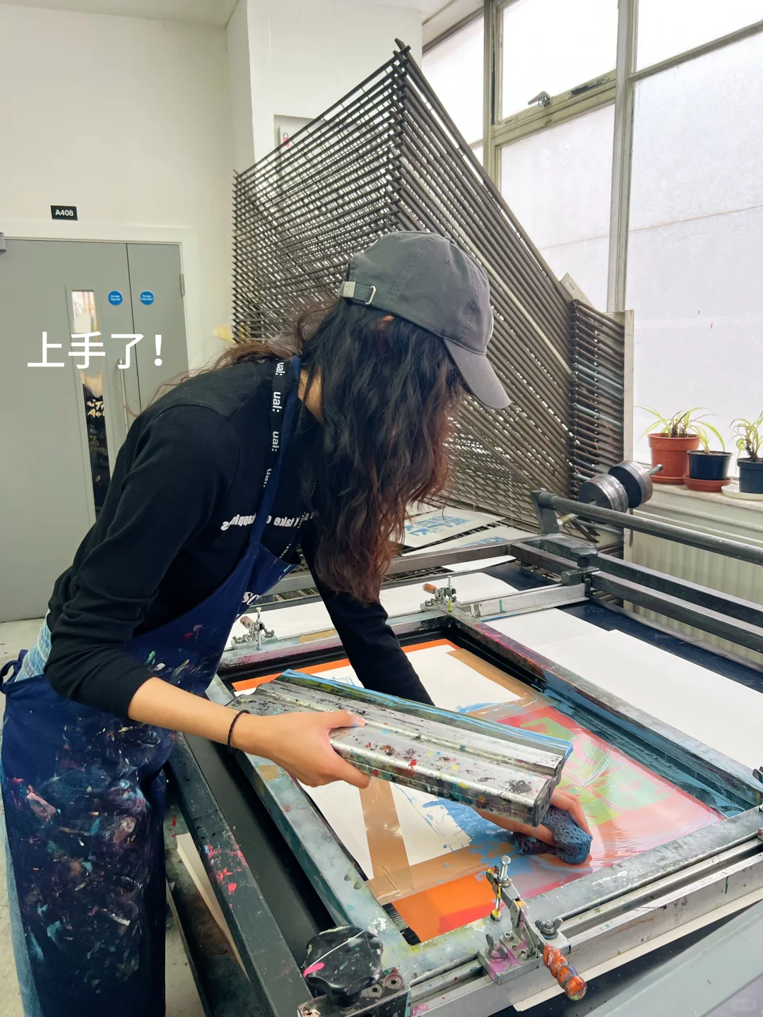 上学日记｜来玩丝网印刷啦?