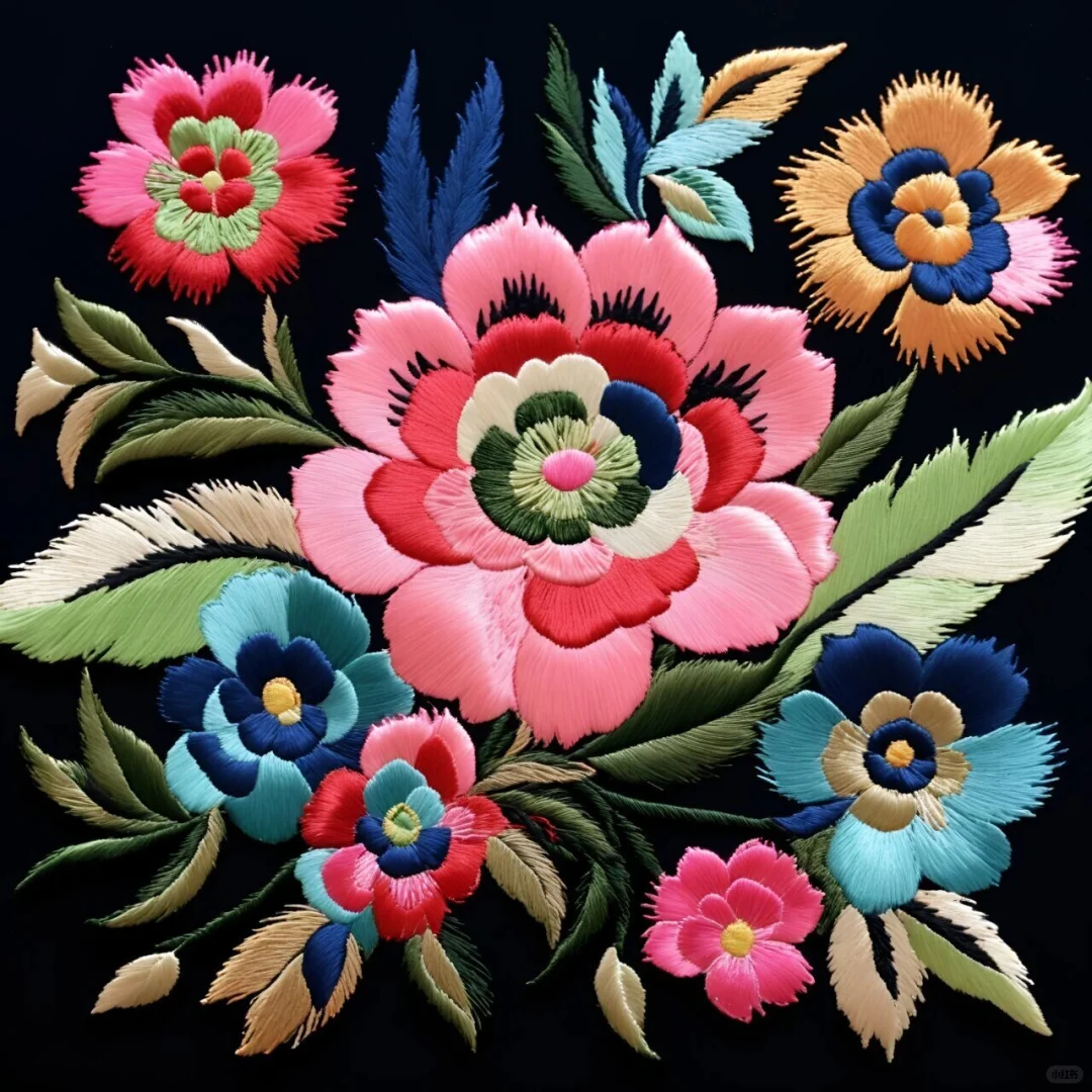 满族刺绣|宣传非遗传统美术