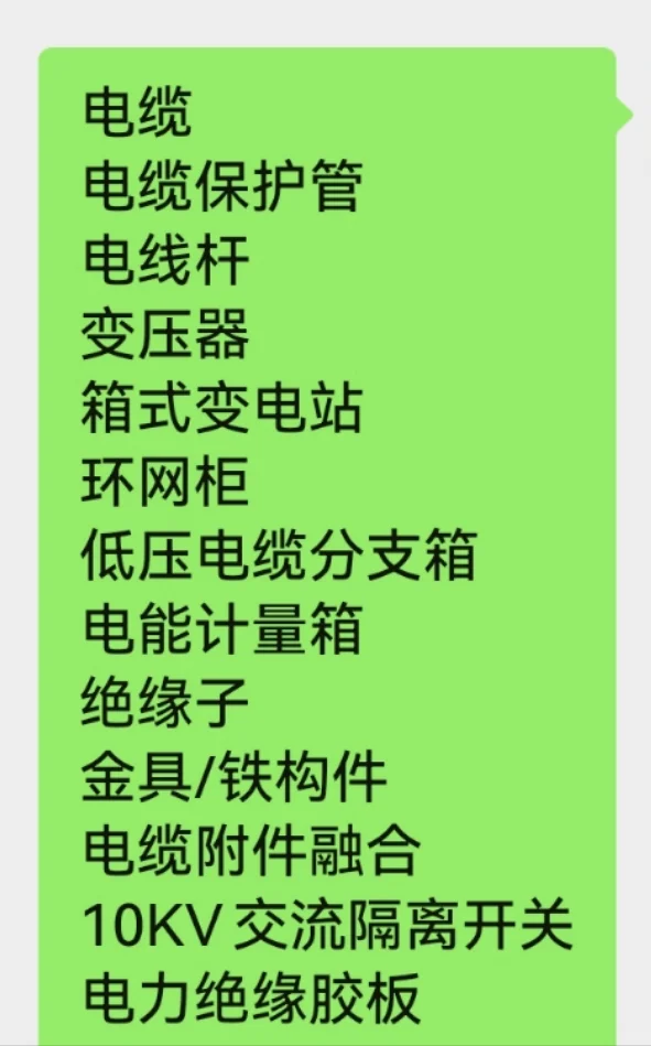 国网供货厂家集合了