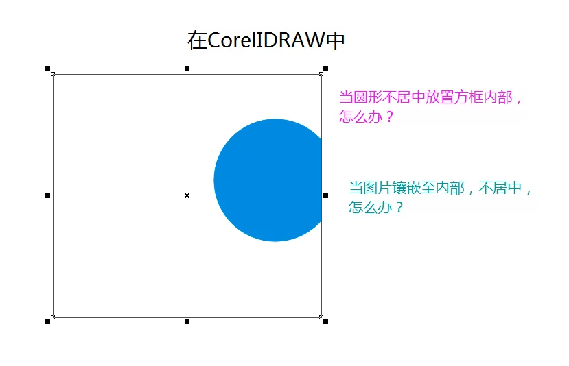 在CorelIDRAW中图框无法精确裁剪，怎么办