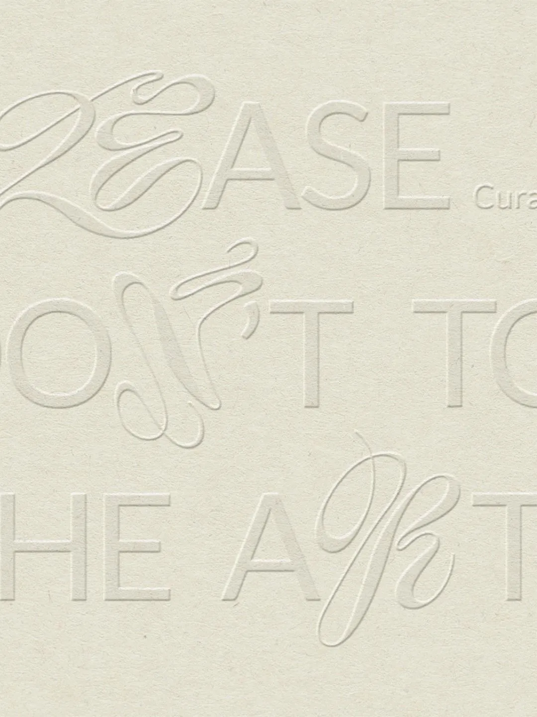 如何在海报中用好压印工艺|每日灵感分享