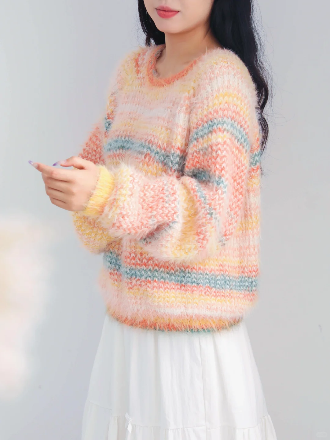 毛绒绒的多巴胺毛衣?（附图解）