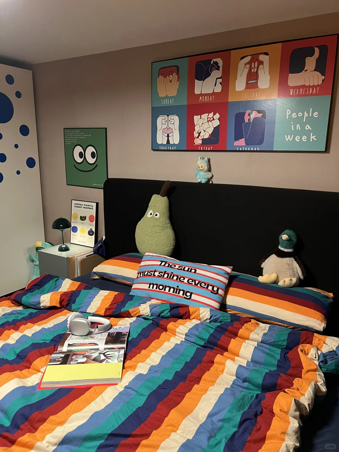 讲真!卧室丑的可以试试这个方法...