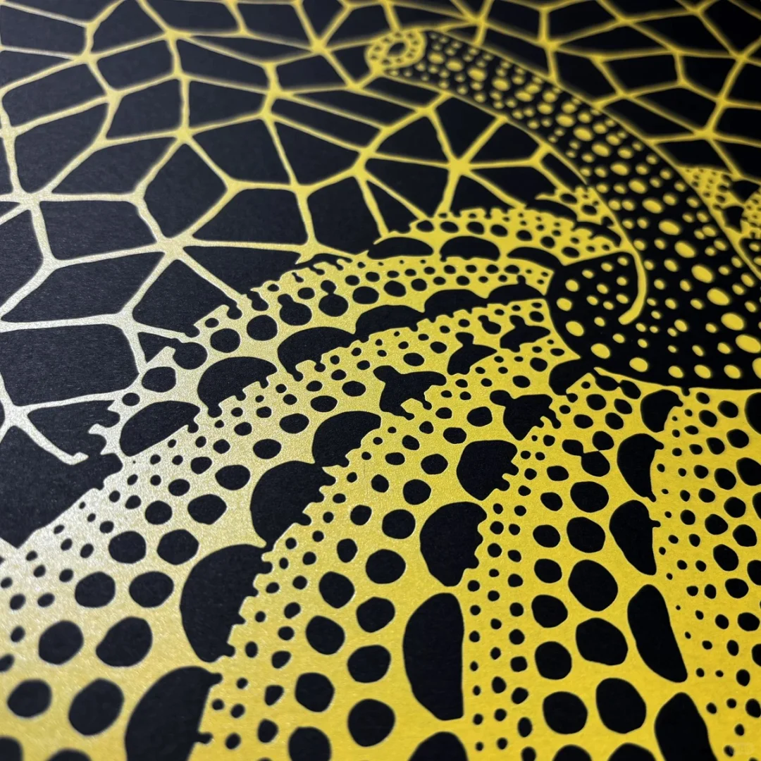 草间弥生丝网版画-永恒的迷幻诗篇?