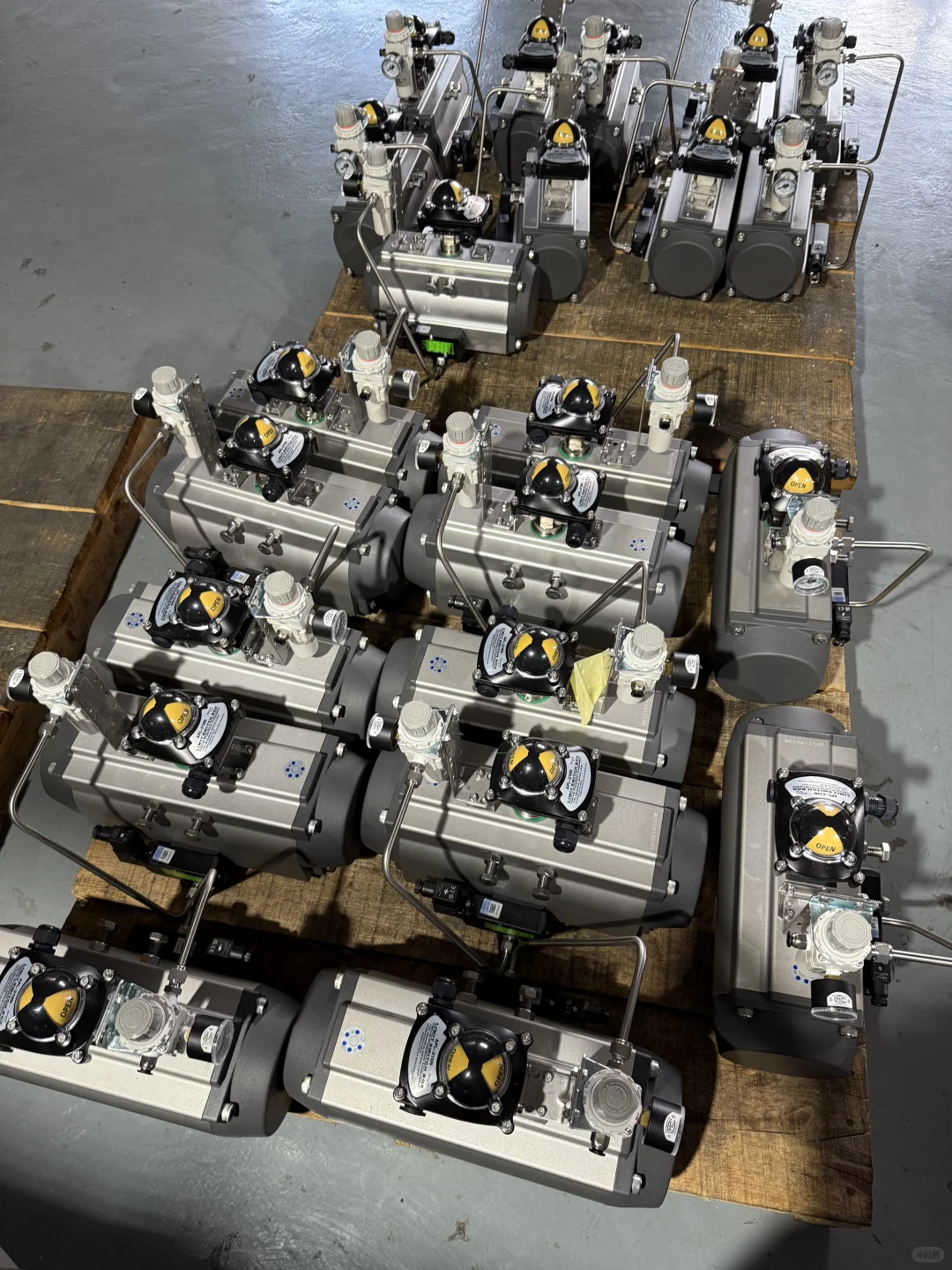 今天车间的节奏依旧很稳