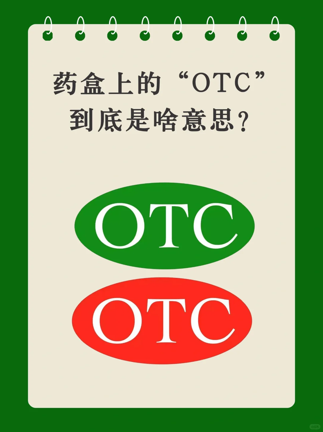 涨知识：药品盒子上的OTC到底是什么意思？