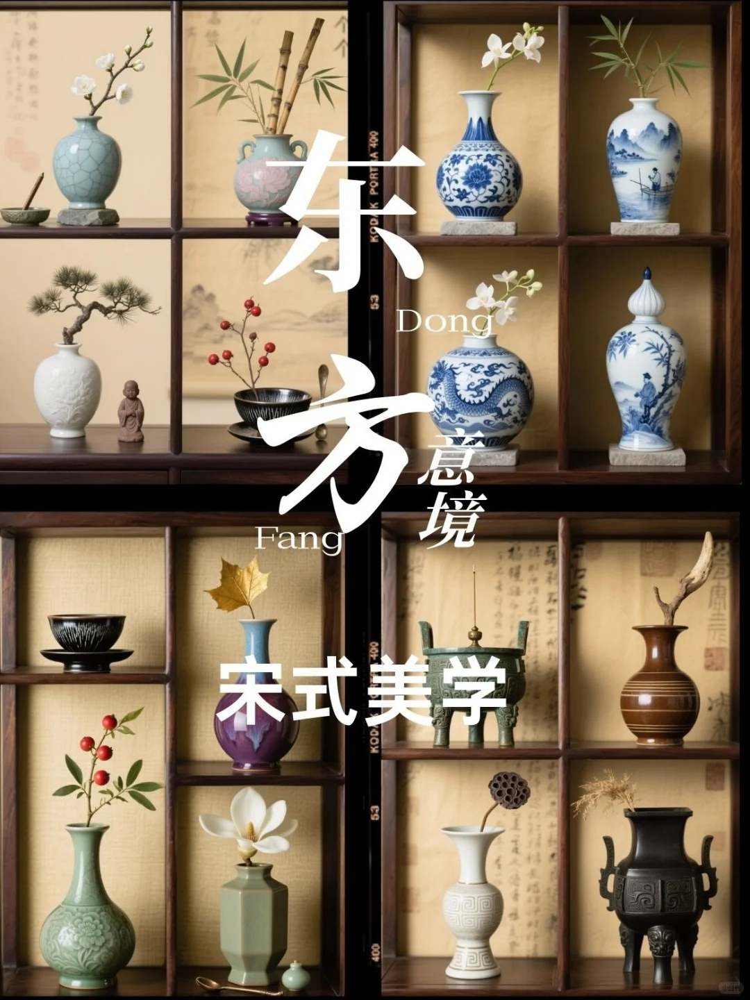 宋式美学|老祖宗严选 花瓶瓷器分享