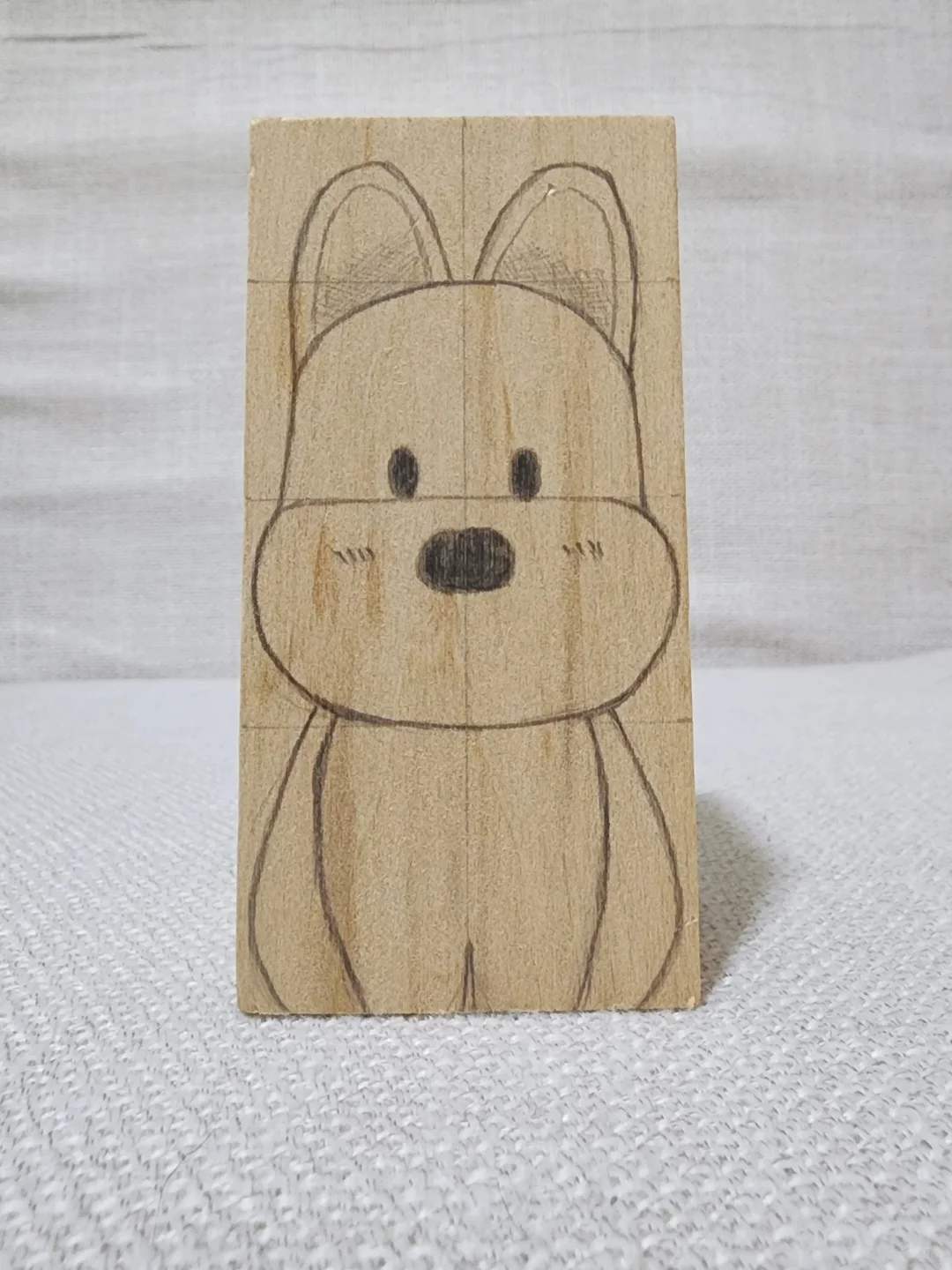 自学木雕27——西高地狗狗