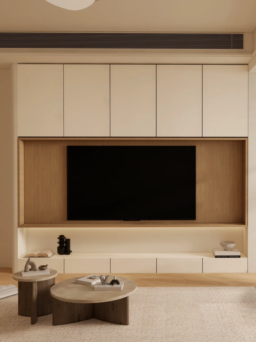 户型优化 | 90㎡的奶油原木三居室,超绝空间