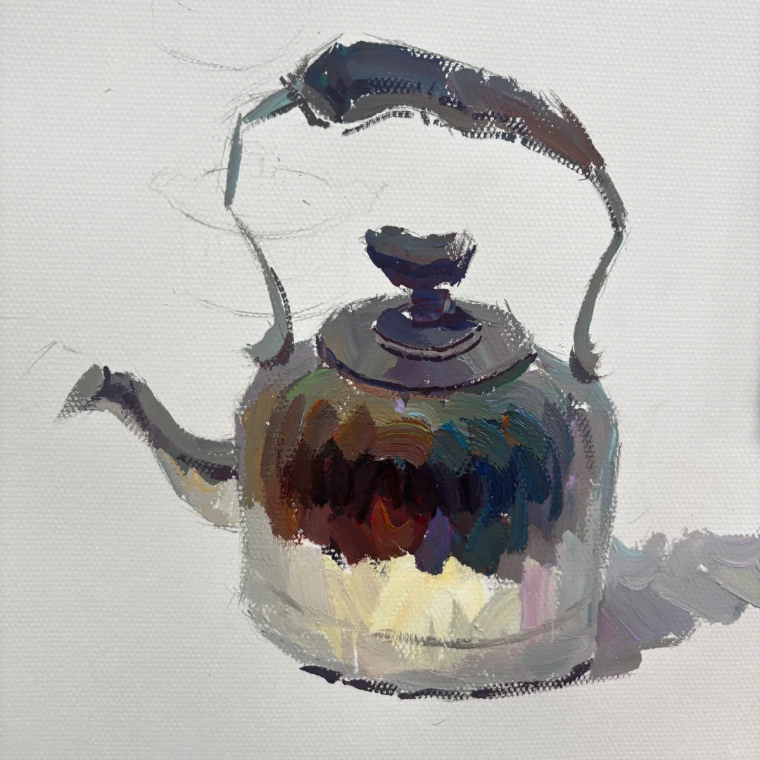 不锈钢色彩步骤图