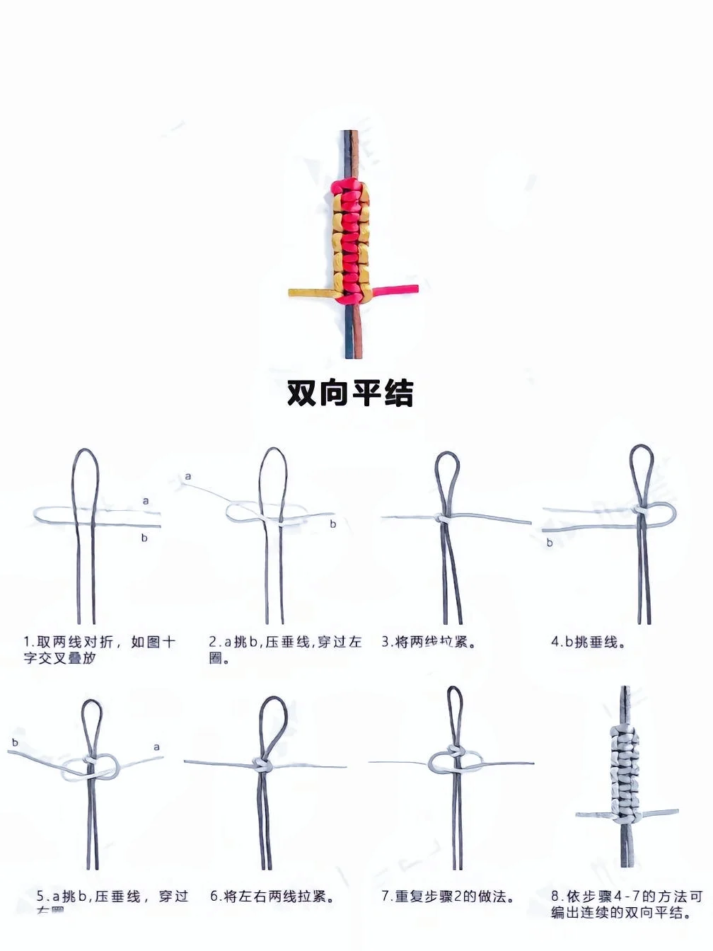 全网 zui全?绳结教程，一学就会！